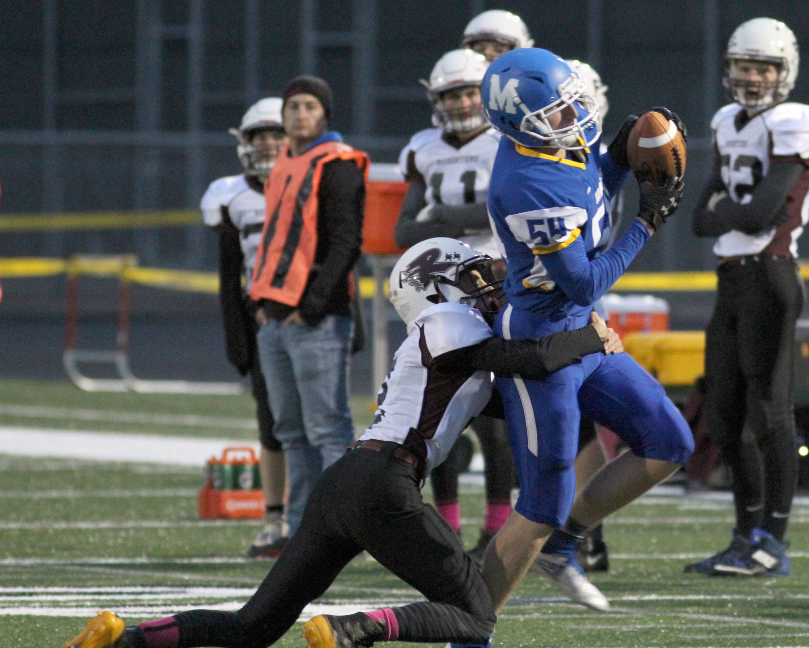 Elkhart Lake-Glenbeulah at McDonell football 10-4-19
